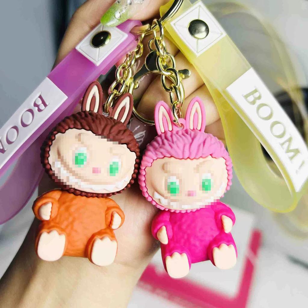 Hasenzahn Baby Schaf Schlüsselanhänger Niedlicher Taschenanhänger Autoanhänger Puppenautomat Geschenk