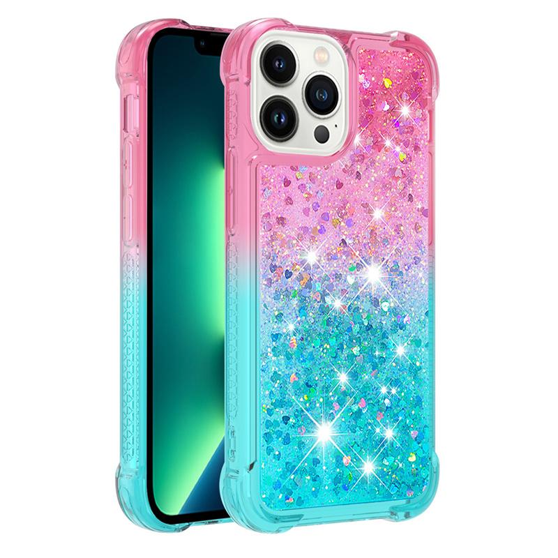 Fashion Gradient Color Flow Sand Case For Xiaomi 13T Pro 13Lite 12T 11T Mi 10T Pro Note10 Lite 5G Cover Soft Protect Cases Coque