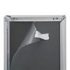 25mm Poster Frame Anti-glare Uv-resistant Right Angle Picture Frame For Home Decor (21.59 X 27.94cm)