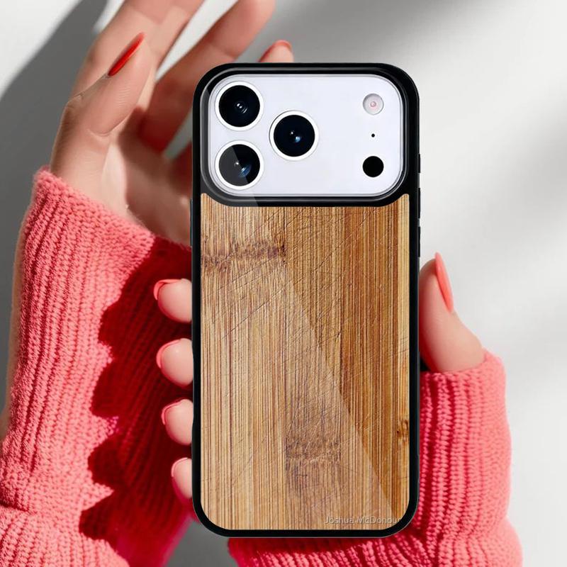 wood mandala Texture Printed Phone Case for iPhone 17 Air 16e 15 14 13 Pro Max Back Cover for 12 11 Pro Coque