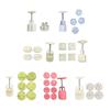 Fashion 3D Mooncake Mold Mooncake Baking Tools Plastic Mung Bean Cake Molds Suitable for Traditional Celebrations