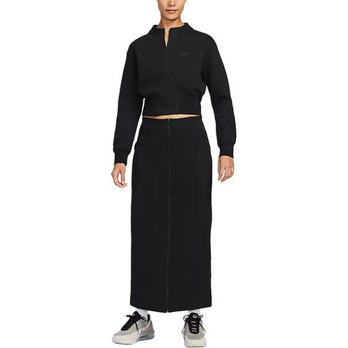 Nike Sportswear Tech Fleece Women's Cropped 1/2-Zip Top HJ1032-010