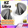 KZ X Angelears Libra Ultra-Wide Frequency Dynamic Wired HiFi In-Ear Earphone IEMs Monitor With 0.75 Detachable Cable PK EDX PRO