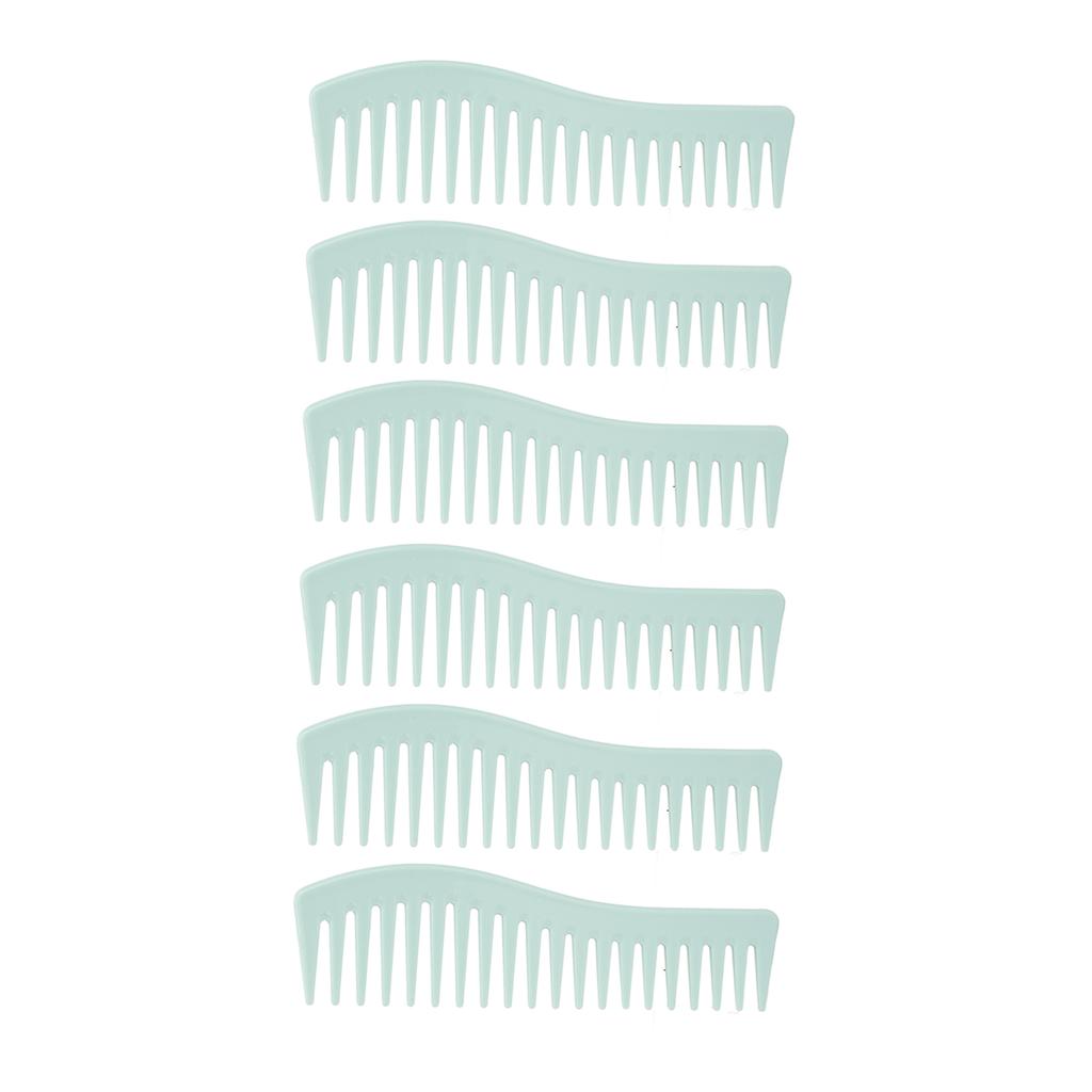 10 szt. Grzebień z szerokimi zębami Duży grzebień do rozczesywania włosów Mokre włosy Kompaktowe narzędzie do stylizacji włosów Szampon do domu