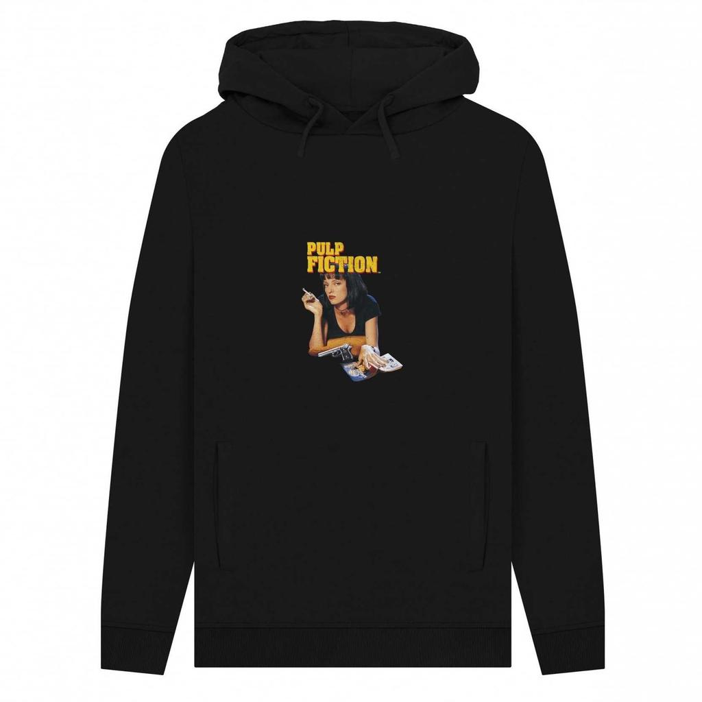 Pulp Fiction Unisex Adult Mia Wallace Vintage Hoodie