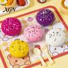 Relaxation Hand Toy Sesame Steamed Bun Squeeze Simulated Dumpling Sensory Pinch Mini Fidget Stress Relief Decompression Tool