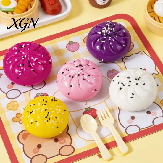 Relaxation Hand Toy Sesame Steamed Bun Squeeze Simulated Dumpling Sensory Pinch Mini Fidget Stress Relief Decompression Tool