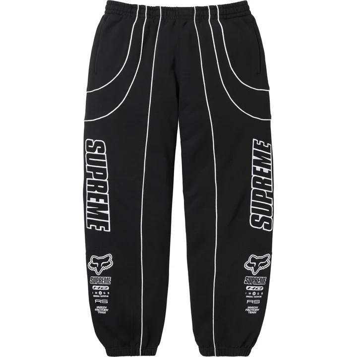 Supreme Fox Racing Sweatpant Black