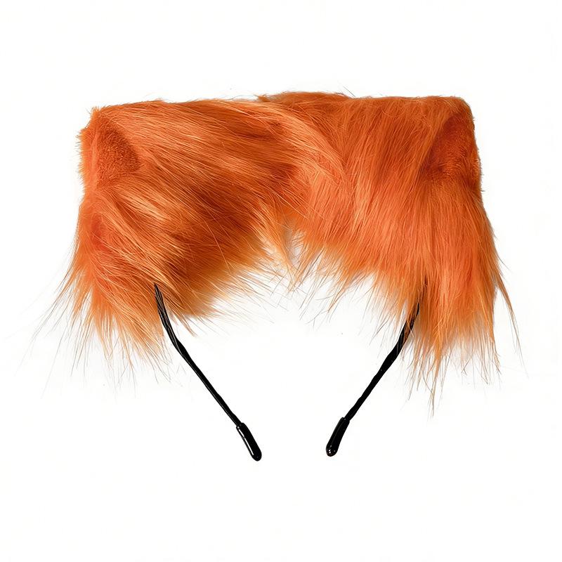 Plyšové rukavice s medvědími drápy a kočičími tlapkami bez prstů na cosplay – Roztomilé halloweenské rekvizity