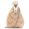 Burberry Shearling Shoulder Bag, Crossbody Bag, Handbag Mini Women's Peach Pink 80995641