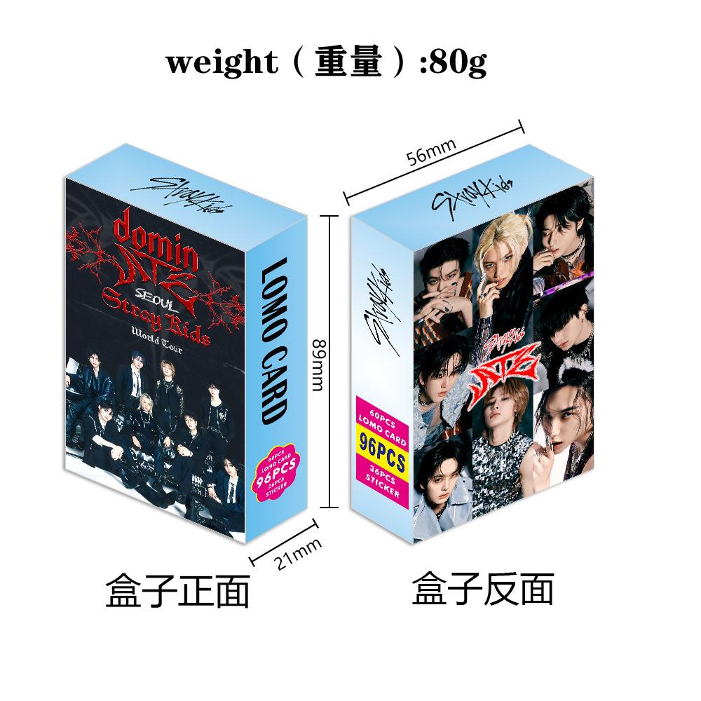 Straykids Pcs Lomo Cards New Album Photo And Stickers Collectible Kpop Merchandise For Fans Collection 96 60 36 Kid Friendly Entertaining Fun Play