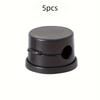 Rotating Magnetic Cable Organizers - 360° Adjustable Angle, Wall-Mounted Durable Plastic Cord Holders for Desk, Home Office & Workspace