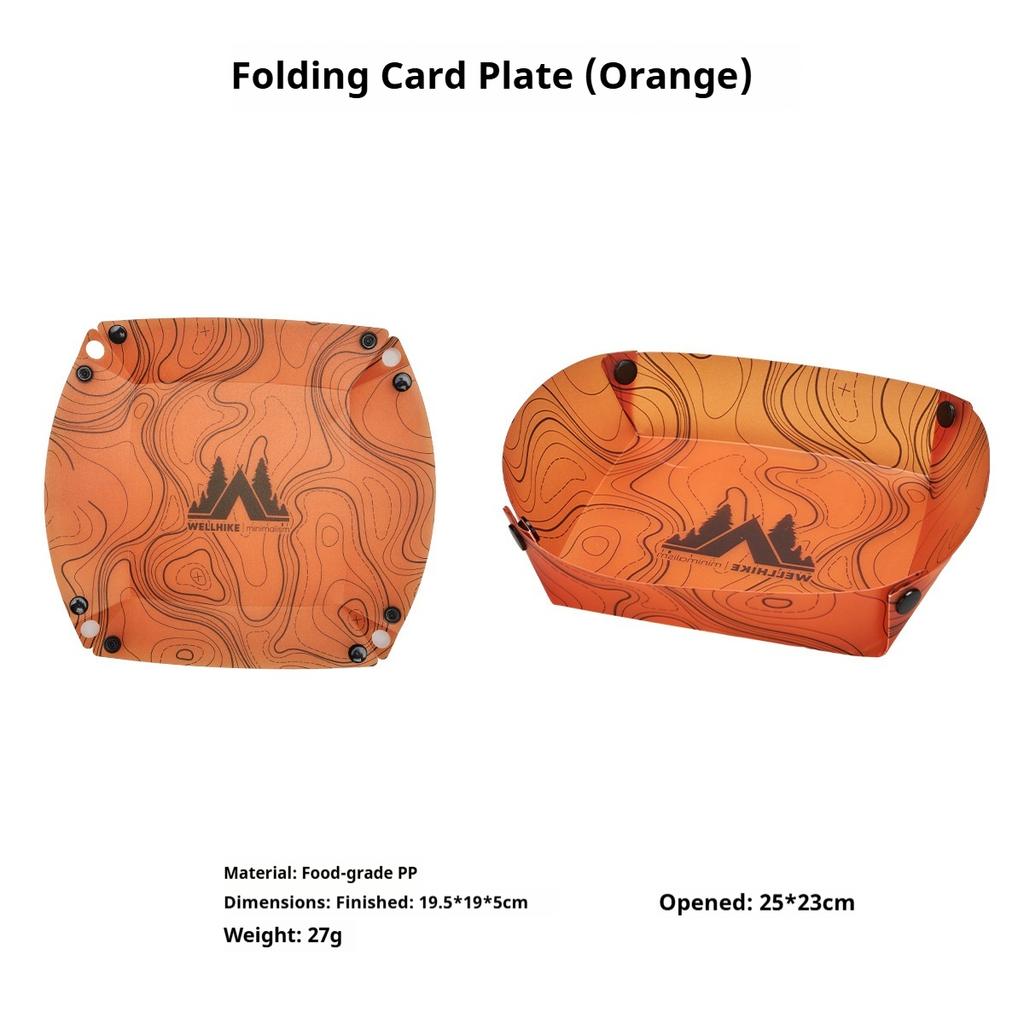 WeeHike Ultralight Portable Foldable Multi Purpose Outdoor Tableware Set Bowl Plate Coffee Filter Funnel Water Cup For Camping