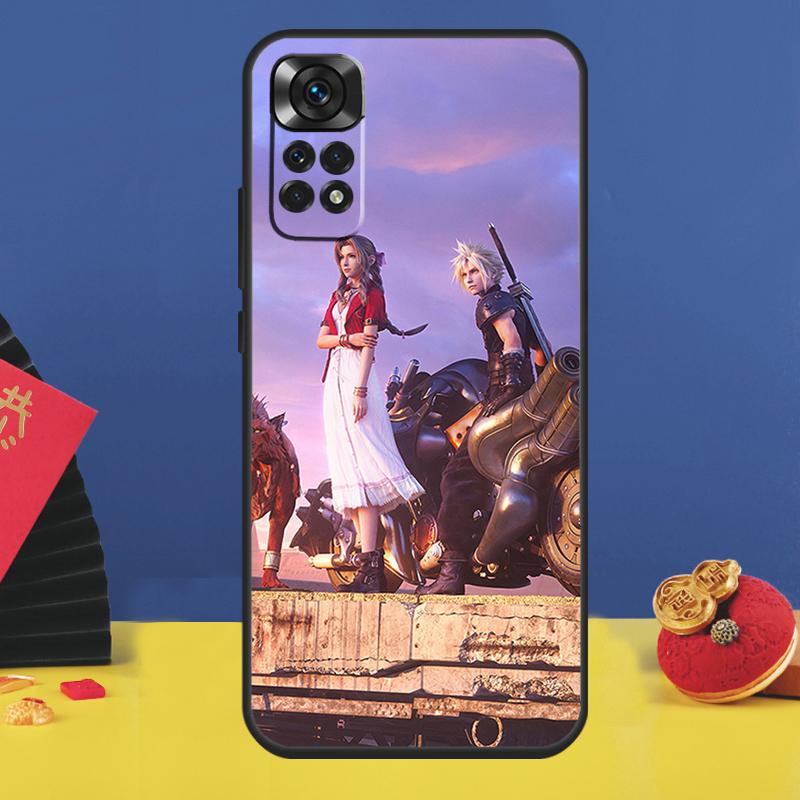 Final Fantasy VII Case For Xiaomi Redmi Note 14 13 12 11 9 10 Pro 11S 12S Redmi 15C 10C 12C 13C 14C 15 Cover