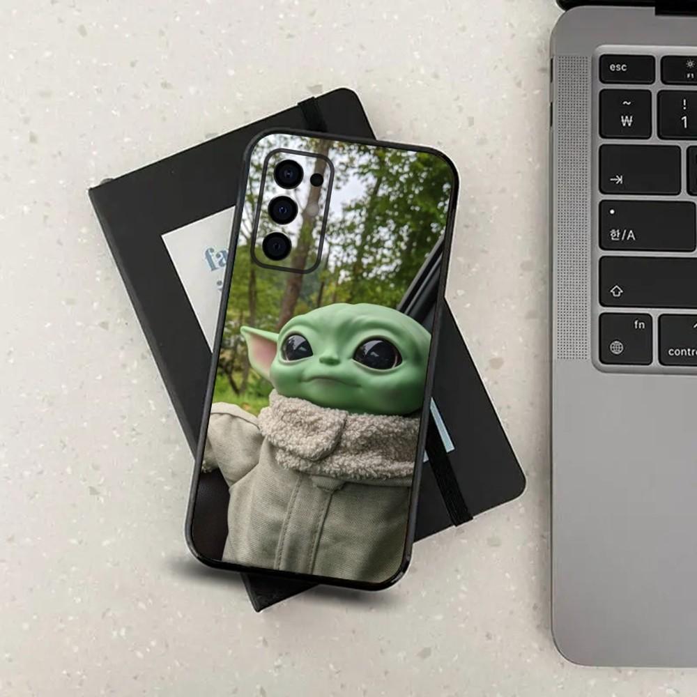 

Cute Baby Y-Yoda Phone Case For Samsung Galaxy A13,A21s,A22,A31,A32,A52,A53,A71,A80,A91 Soft Black Cover Samsung a225g