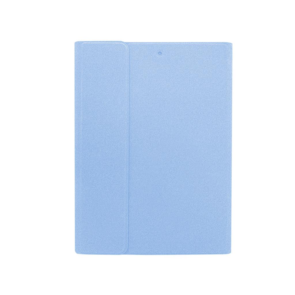 Leather Keyboard Case for iPad with Bluetooth Magnetic Detachable Keyboard Cover for Tablet