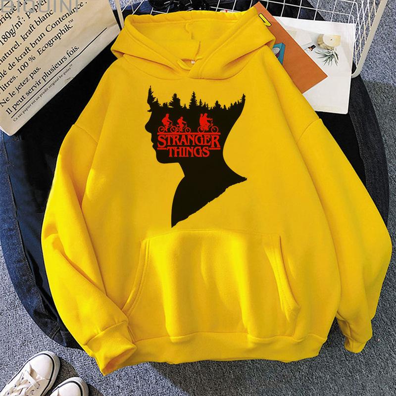 Толстовка с принтом Stranger Things флисовая толстовка 6629 4XL 1680₽