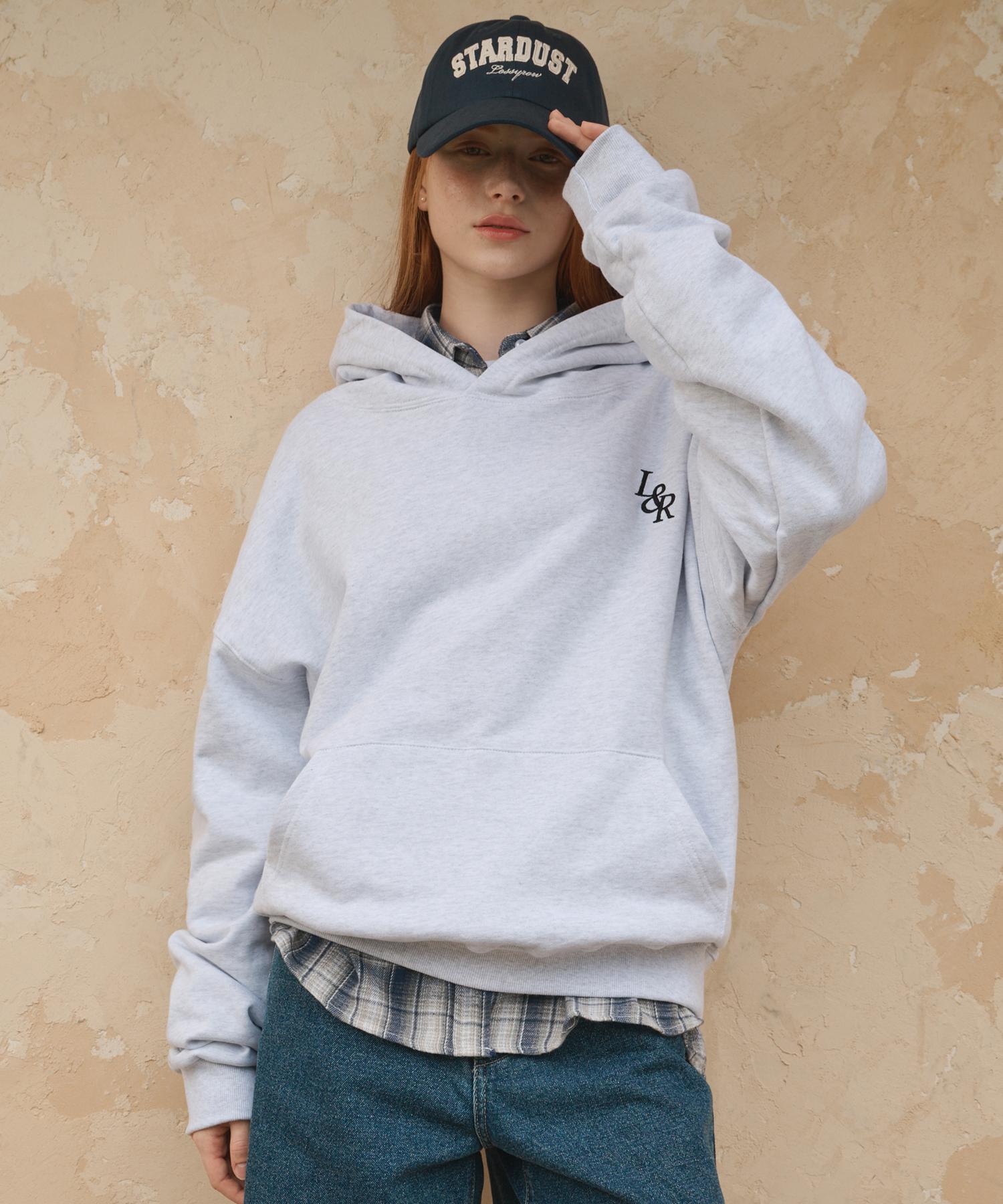 Rosiro L&R Signature Hood White Melange Light Gray/Free