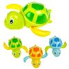 Cute Cartoon Wind Up Animal Tortoise Swim Turtle Baby Bath Toys Tortoise Water Toy  Bathing Shower