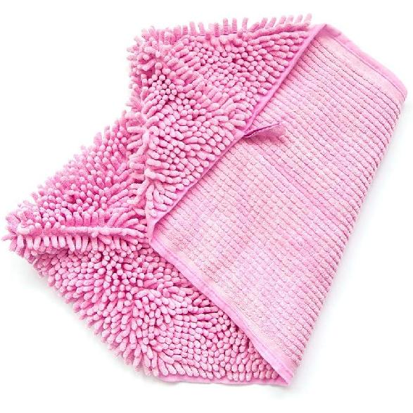 Dog Towel - Microfiber Super Shammy with Hand Pockets, Ultra Absorbent Quick Dry Pet Bath Towels for Small, Medium, Large Dogs and Cats (Medium, 24''