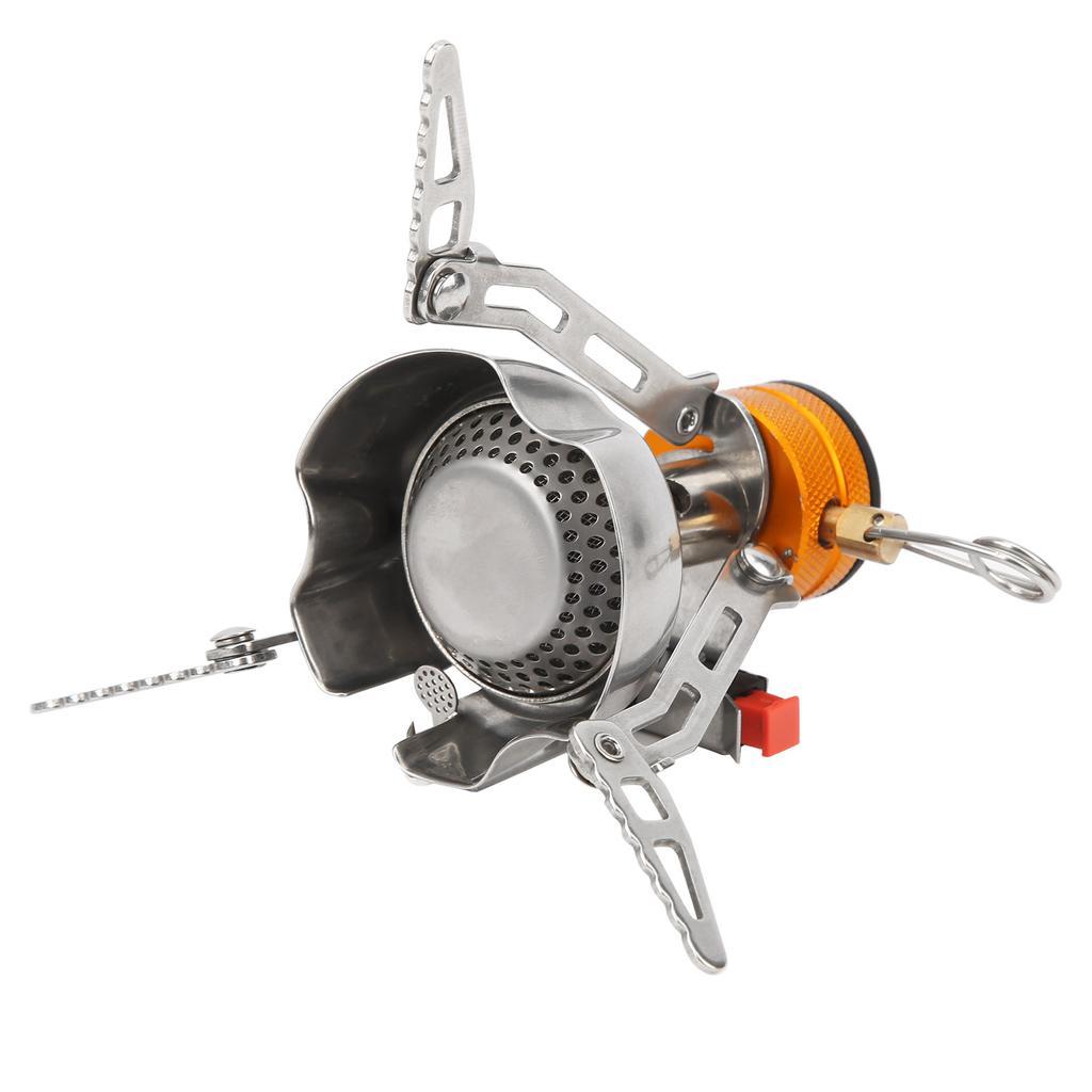 Mini Camping Oven Stove Outdoor Portable Windproof Gas Stove Foldable Picnic Burner