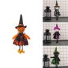 Halloween Decor Supplies Adorable Pumpkin Witch Ghost Pendant For Kids Party Props