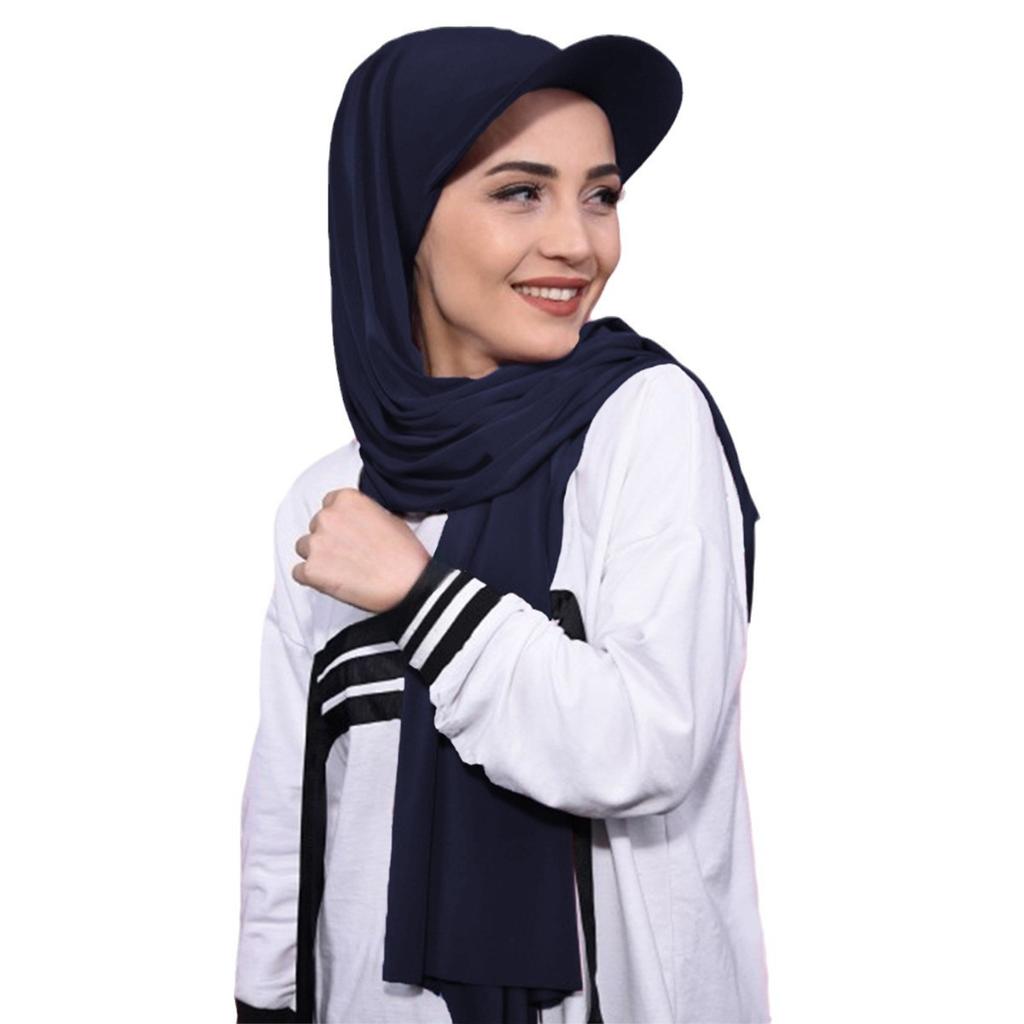 New PVC Solid Color Women's Brim All-match Pullover Towel Hat Four Seasons Scarf Baseball Cap