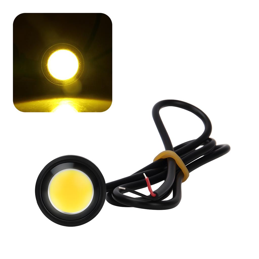 2PCS Motorcycle LED Eagle Eye Spotlight Lamp 10-32V Fog Lamp High Power 3W Headlight Driving Light for Car Motor Accessories