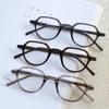 2025 Japanese Retro Classic Black TR90 Myopia Glasses: Small Round Frame, Pin Legs