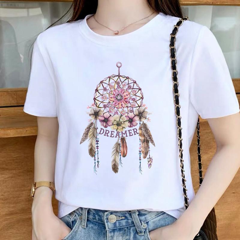 

90-е корейская женская одежда с цветочным принтом футболка с рисунком футболка топ футболка летняя женская рубашка 4XL