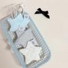 Sternförmige Kopfhörer-Datenkabel-Aufbewahrung Weicher Stoff Mit Niedlichen Polka-Dots Ins-Stil Niedliche Schreibtischdekoration Geordnete Organisation