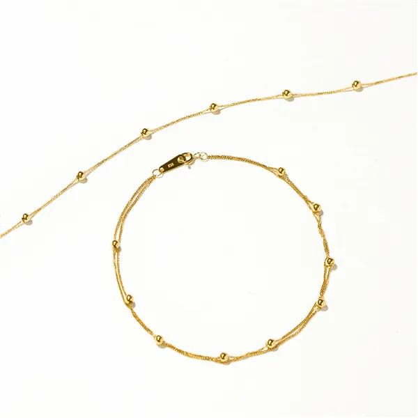 18K Nuerin Ball Chain Bracelet