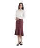 Pinky Diane Mermaid Skirt & (Stretch Suede) / Women's / 031-5220023 070_Wine