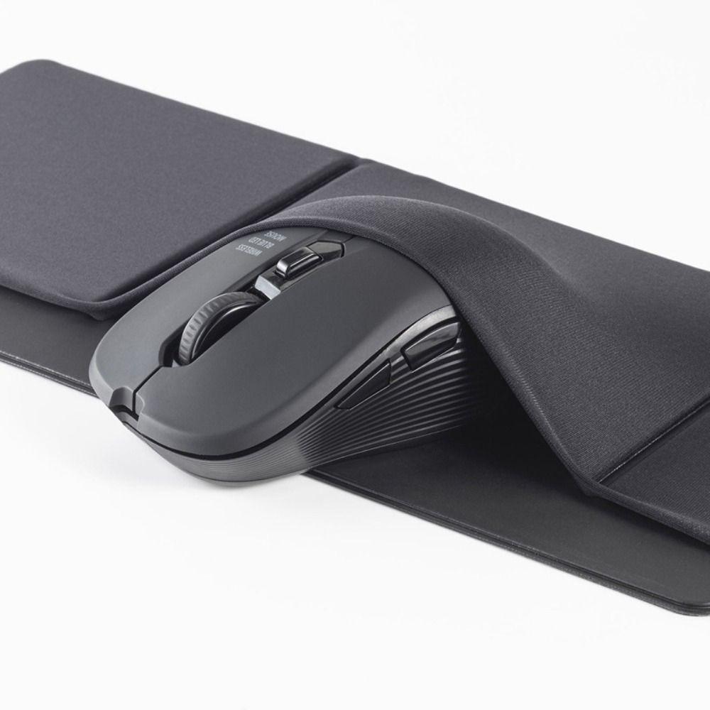 Elastic Mouse Bag Adhesive Notebooks Back Organizer USB Cable Laptop Back Storage Bag  Office