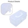 Compact 3 Layer Organizer Box Great for Fishing Tackle and Accessory Storage