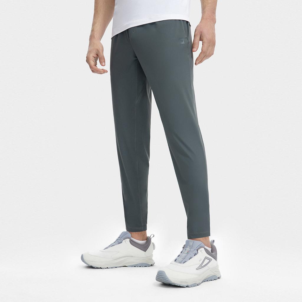 New FILA Knitted Sweatpants Men's Monsoon Gray A11M321608FDY