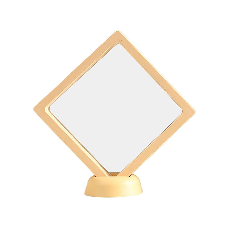 

1 шт. Профессиональная коробка для хранения накладных ногтей Квадратная Прозрачная ПЭ пленка Коробка для типсов для ногтей Накладные ногти Акриловые типсы для ногтей Дисплей жёлтый