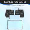 2Din Car Radio Fascia For Hyundai Starex/H1 DVD Stereo Frame Plate Adapter Mounting Dash tallation Bezel Trim Kit-A87Q