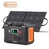 Flashfish New Arrival E200 200W Home Portable Power Station Lithium Battery Solar Generator with Solar Panel