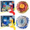 Bright Gf Nonelectric Alloy Spinning Top Lightup Phoenix Dragon Duel Set