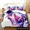 3D Print Anime Noragami Bedding Set Duvet Cover Bed Set Quilt Cover Pillowcase Comforter King Queen Size Boys Adult Bedding Set