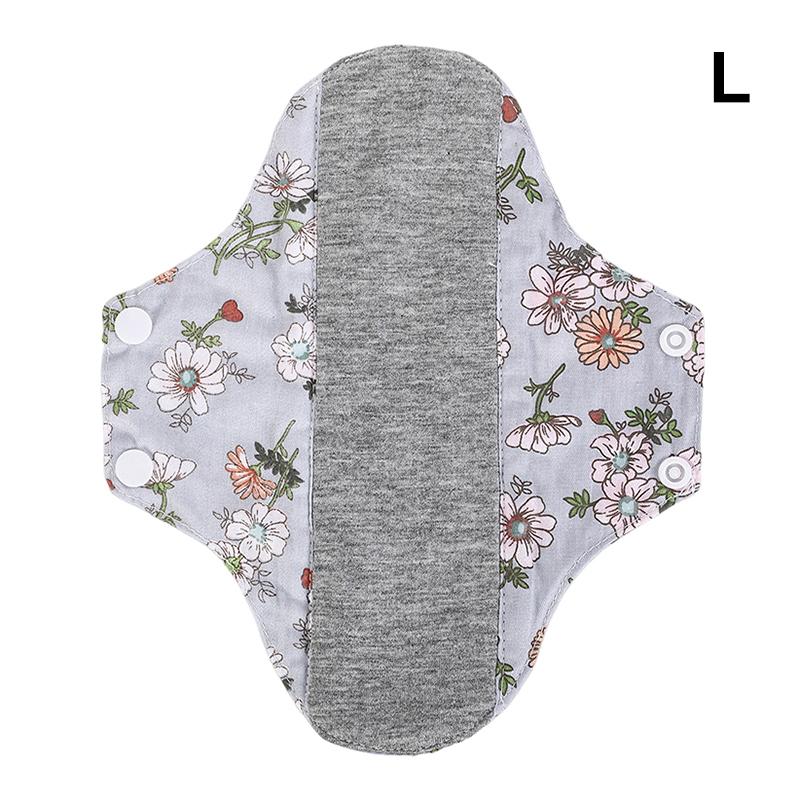 

1Pcs 18/23Cm Anti-Slip Graphene Antimicrobial Sanitary Pads Reusable Care Pads Breathable Maternity Menstrual Pads For Women L