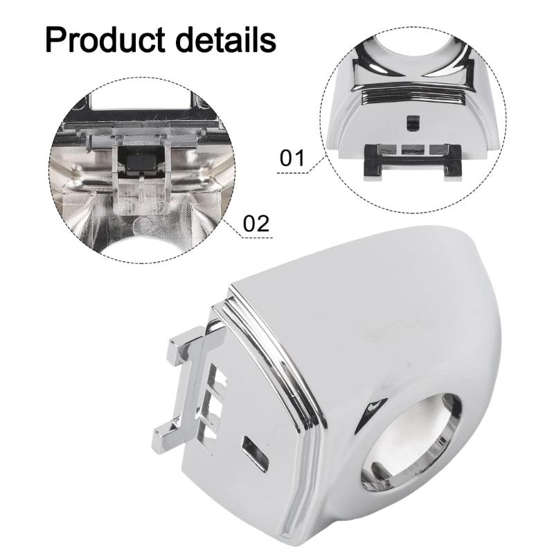 Weather Resistant Quick Install ABS Plastic Exterior Door Handle Cover 735607049 6AQ85SZ0AA Suitable For 500X 2016-2021