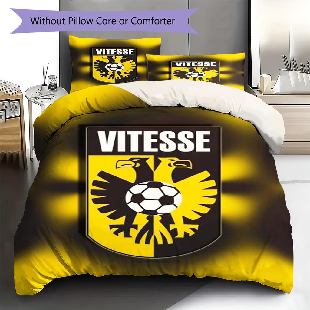 S.B.V. Juego de Ropa de Cama con Estampado Vitesse Funda Nórdica Funda de Almohada Decoración del Hogar Regalo (1 * funda nórdica + 2 * fundas de almohada, sin núcleo)