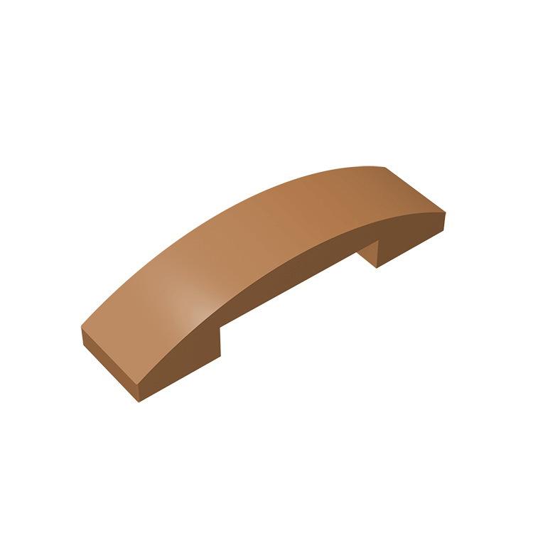 

Non-Toxic 20Pcs Moc Parts 93273 Slope Curved 4 X 1 Double Compatible Bricks Diy Assmble Building Blocks Particle Kid Puzzle Brain Toy Gift