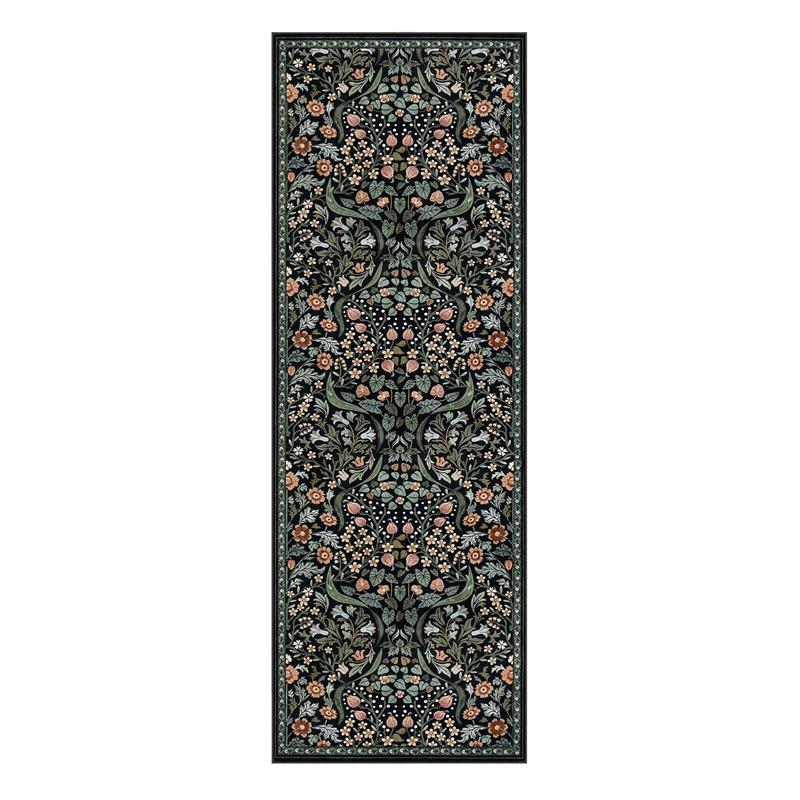 Corridor Carpet Runner Rug Hallway Long Carpets Machine Washable Non-Slip Floor Mat Bedside Mat Spring Floral Home Decor Rugs