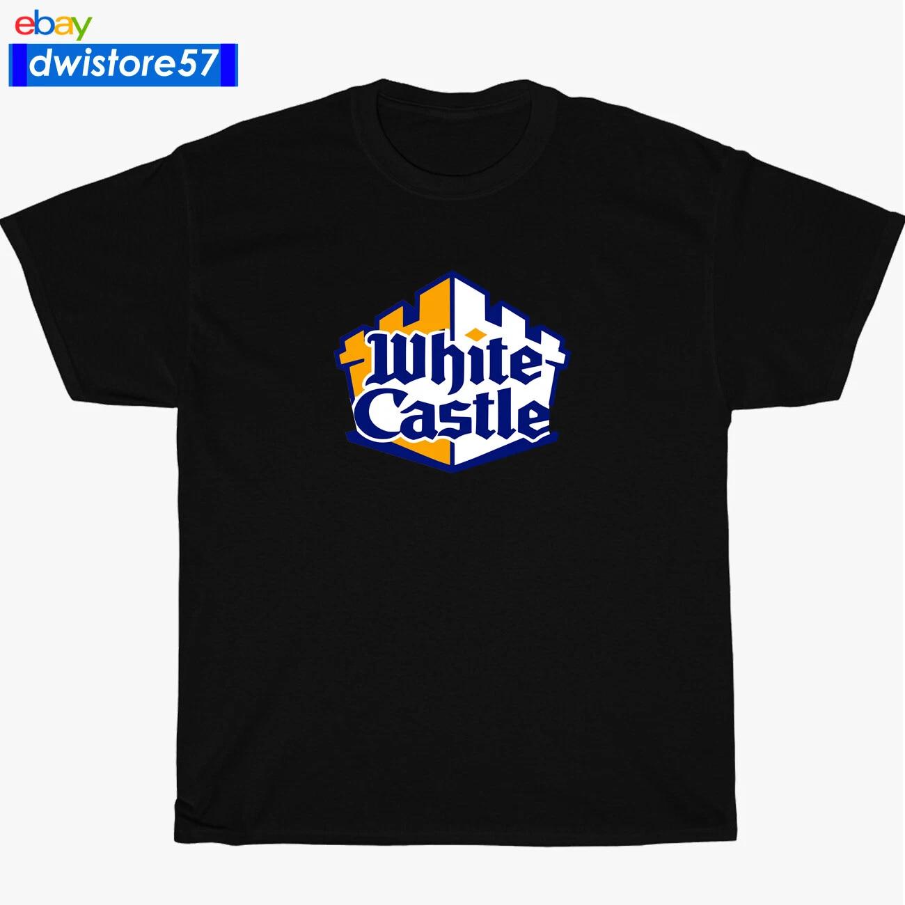White Castle Burger T-Shirt Logo Many Colors S to 5XL Made In USA S
