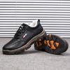 Men's Cotton Shoes  Spring and Autumn New Thickened Warm Shoes Fashion Thick-soled Outdoor Hiking Shoes Daddy Shoes