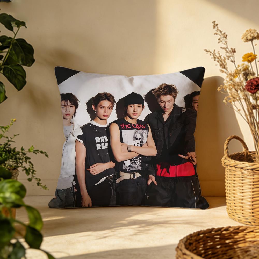 Fashion CCORTISful Cushion Cover Versatile DoubleSided Pillow Case Fit for Sofa Bed Car  Daily Decor