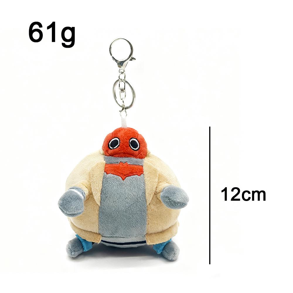 Cute Chubby Hero Plush Doll Anime Peripheral Stuffed Toy Hanging Decoration Birthday Christmas Gift